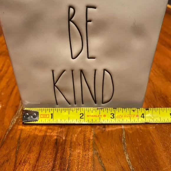 Rae Dunn Stay Humble/Be Kind desk block - Picture 2 of 4